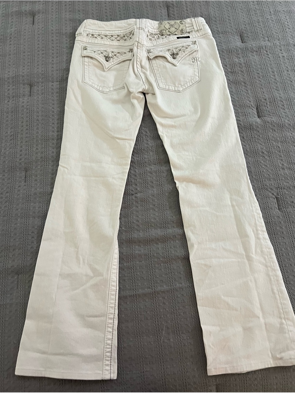 Miss Me White Jeans 30